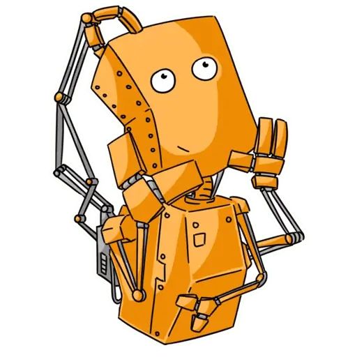 Sticker «Weird Robots-5»