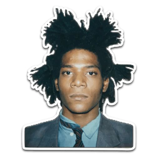 Sticker «Jean-Michel Basquiat-1»