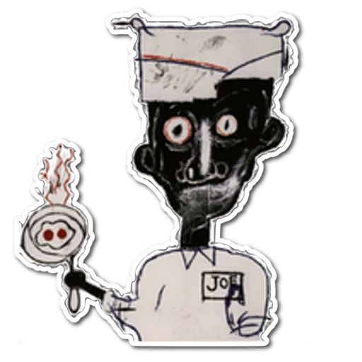 Sticker «Jean-Michel Basquiat-12»