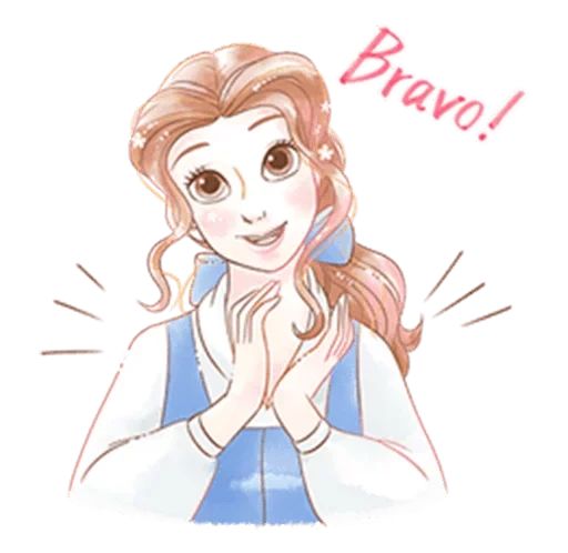 Sticker «Beauty and the Beast-5»