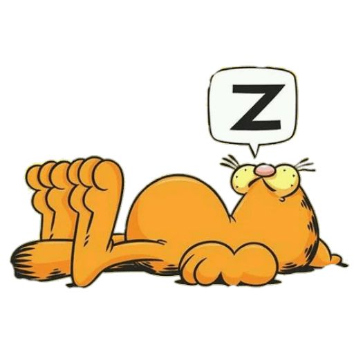 Sticker «Garfield-7»