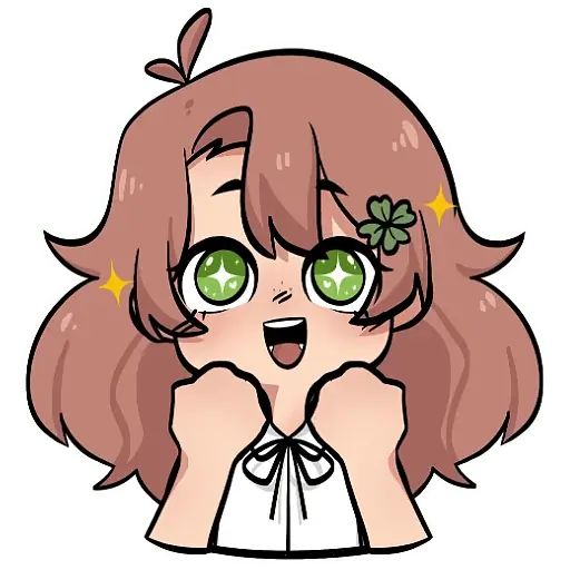 Sticker «Lucky Girl-5»