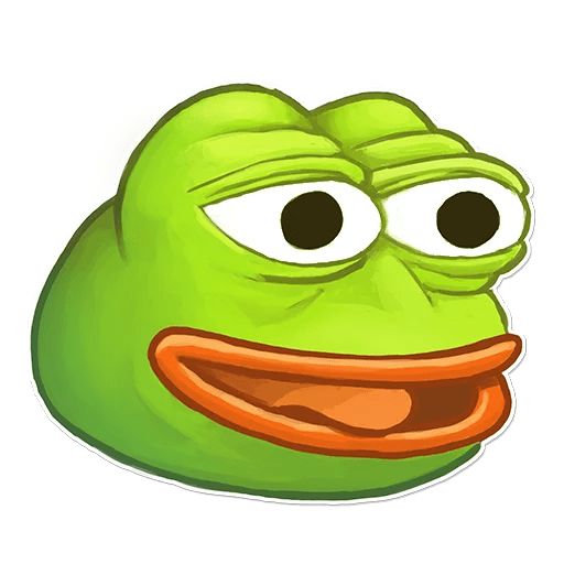 Sticker «Happy Pepe-6»