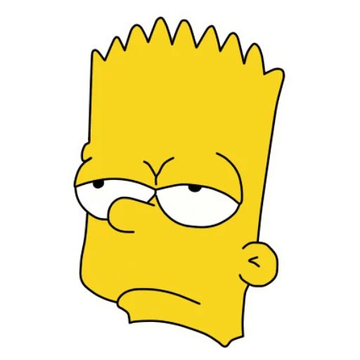 Sticker «Bart Simpson-1»