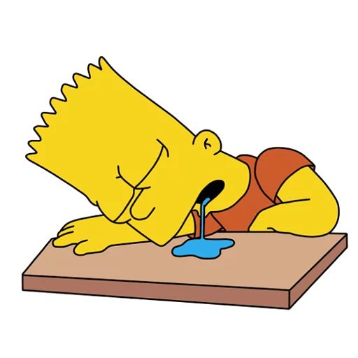 Sticker «Bart Simpson-11»