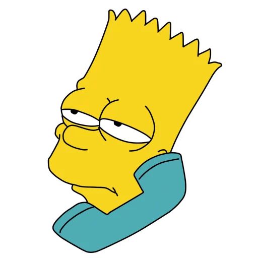 Sticker «Bart Simpson-2»