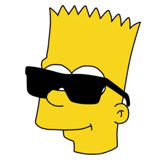 Sticker «Bart Simpson-3»