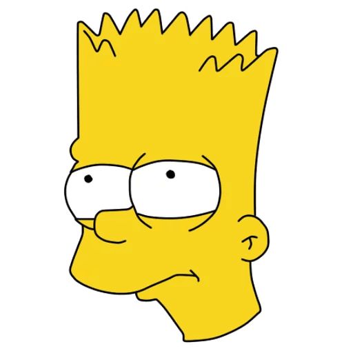 Sticker «Bart Simpson-4»