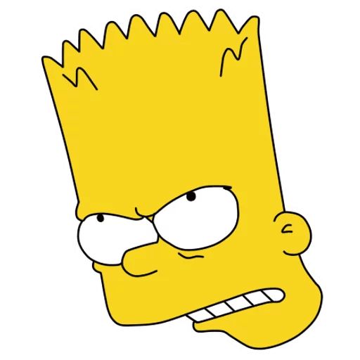 Sticker «Bart Simpson-5»