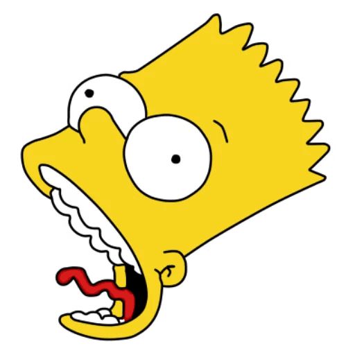 Sticker «Bart Simpson-8»