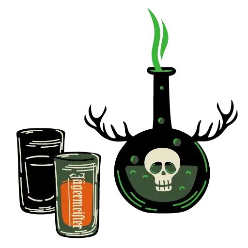 Sticker «Jäger Halloween-10»