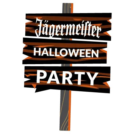 Sticker «Jäger Halloween-3»