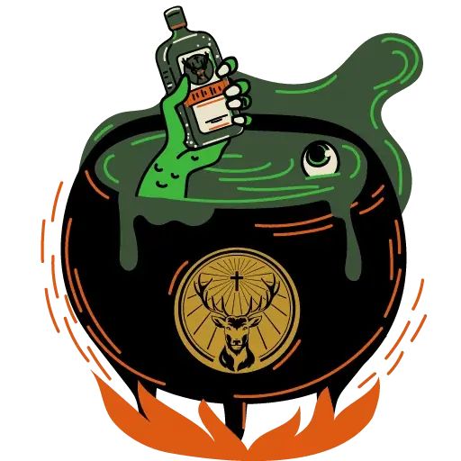 Sticker «Jäger Halloween-7»