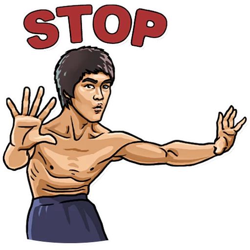 Sticker «Bruce Lee-9»