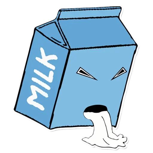 Sticker «Your Milk-3»