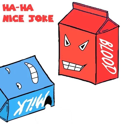 Sticker «Your Milk-6»