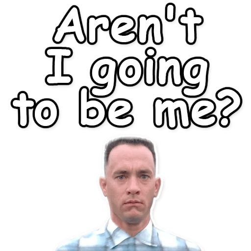 Sticker «Forrest Gump-3»