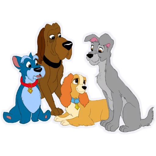 Sticker «Lady and the Tramp-11»