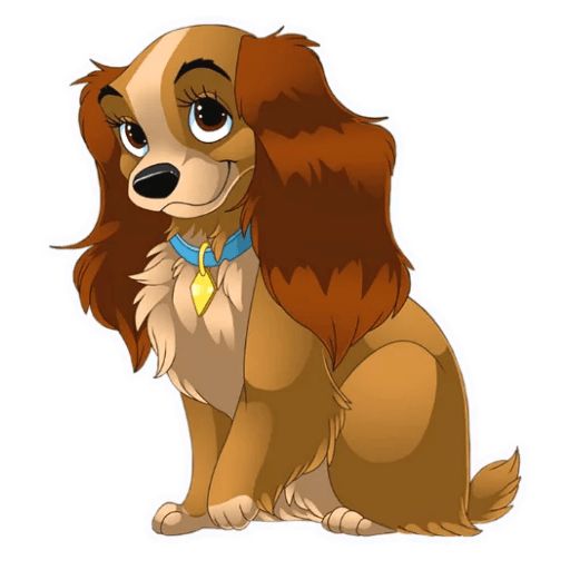 Sticker «Lady and the Tramp-5»