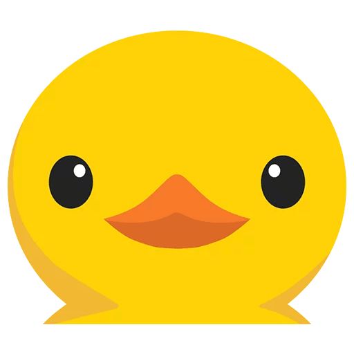 Sticker «Rubber duck-1»