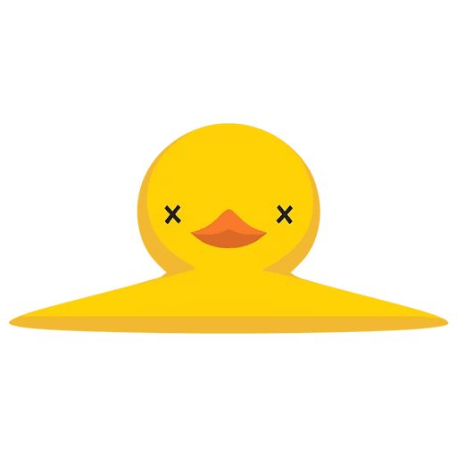 Sticker «Rubber duck-10»