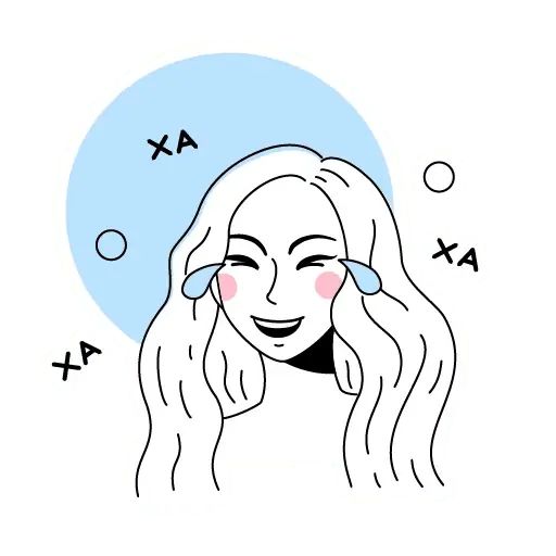 Sticker «Outline Girl-3»