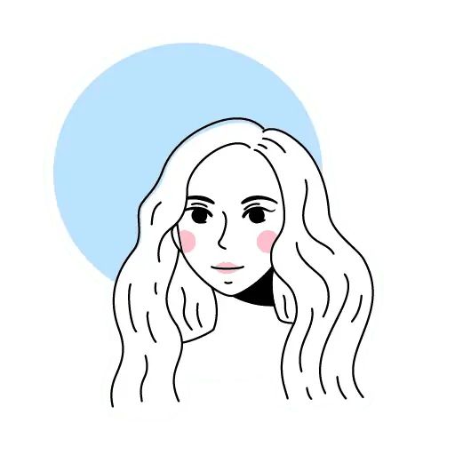 Sticker «Outline Girl-5»