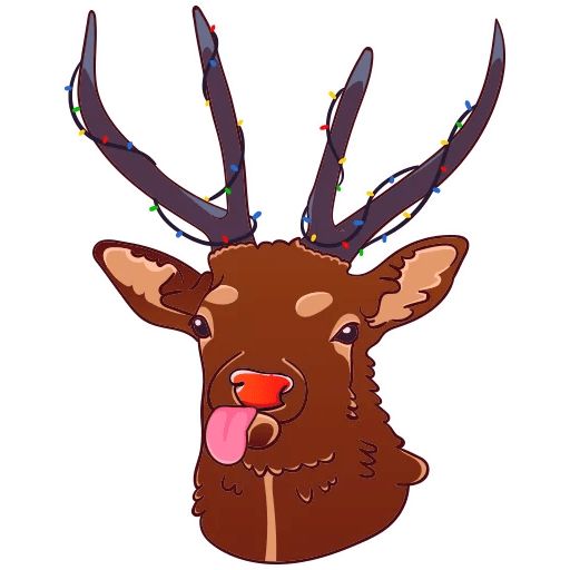 Sticker «Mem deers-12»