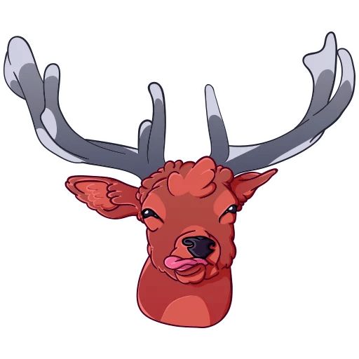 Sticker «Mem deers-3»