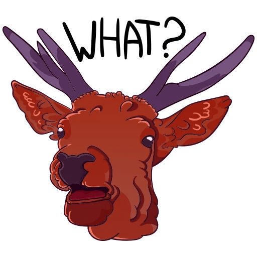 Sticker «Mem deers-4»
