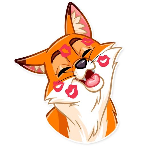 Sticker «What Does The Fox Say?-10»