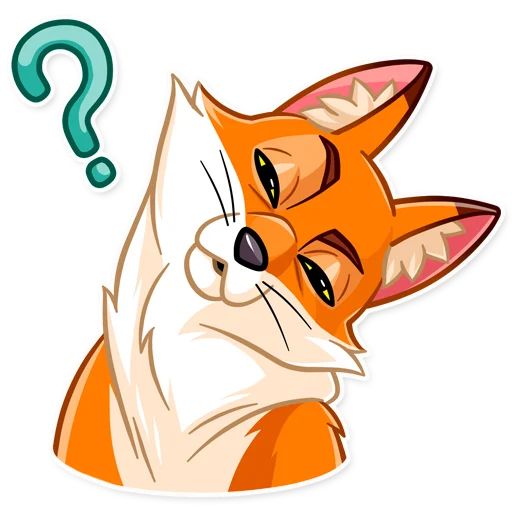 Sticker «What Does The Fox Say?-12»
