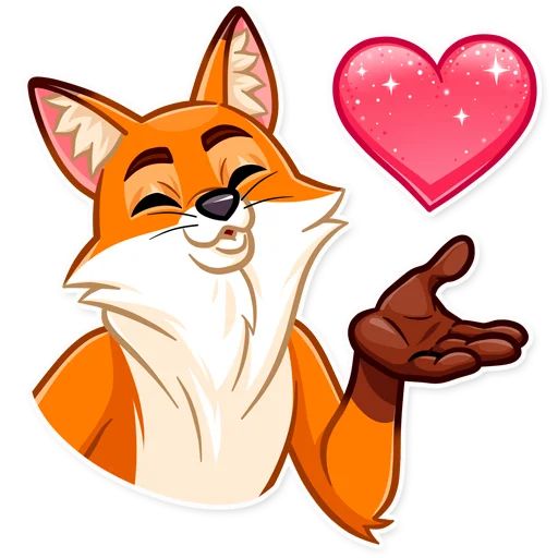 Sticker «What Does The Fox Say?-2»