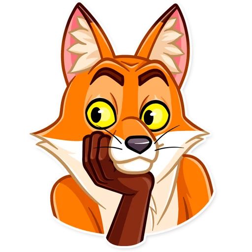 Sticker «What Does The Fox Say?-7»