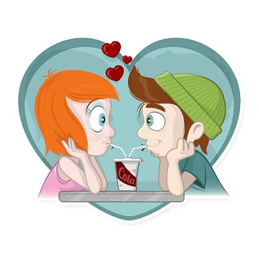 Sticker «Young Love-4»