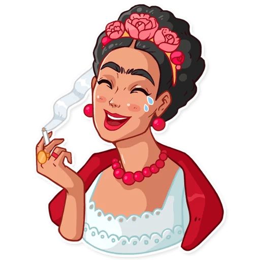 Sticker «Frida Kahlo-1»