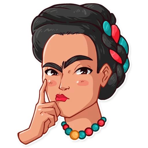 Sticker «Frida Kahlo-11»