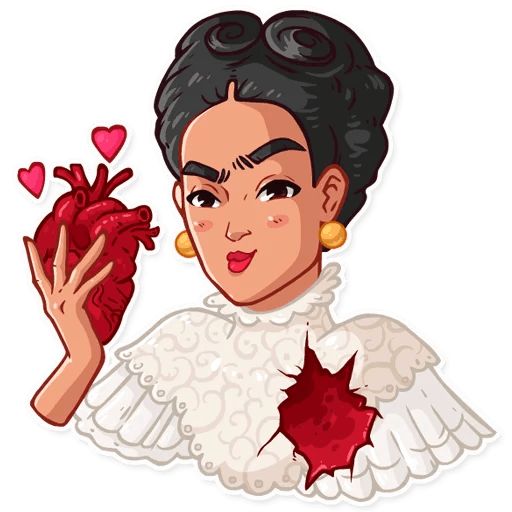 Sticker «Frida Kahlo-2»