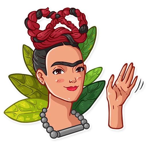 Sticker «Frida Kahlo-5»