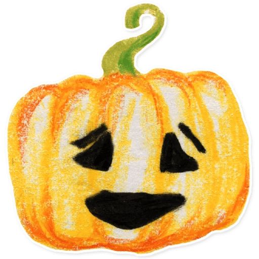 Sticker «Pumpkin-4»