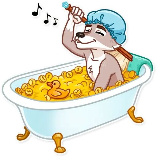 Pack de stickers para Telegram «The Wolf of Wall Street»