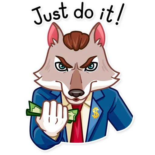 Sticker «The Wolf of Wall Street-6»