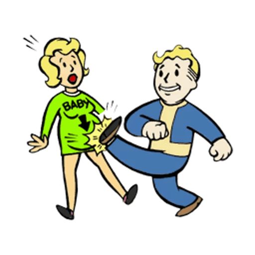 Sticker «Vault Boy-4»