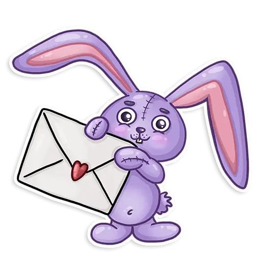 Sticker «Easter Rabbit Toy-12»