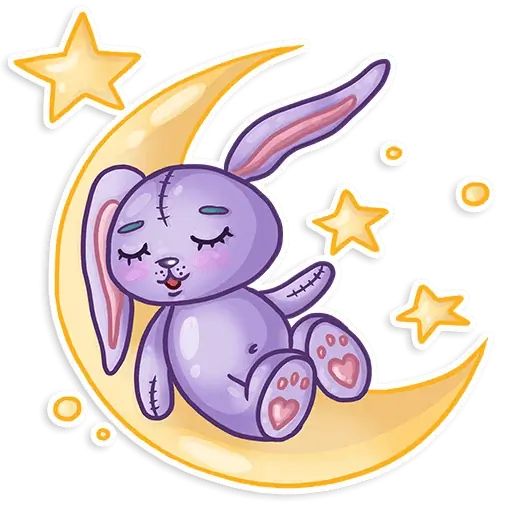 Sticker «Easter Rabbit Toy-7»