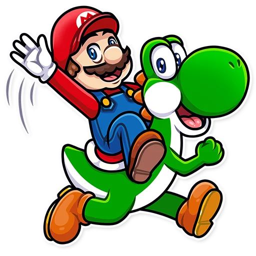 Sticker «It's-a Me, Mario!-5»