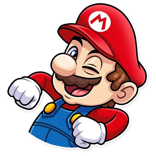 Sticker «It's-a Me, Mario!-8»