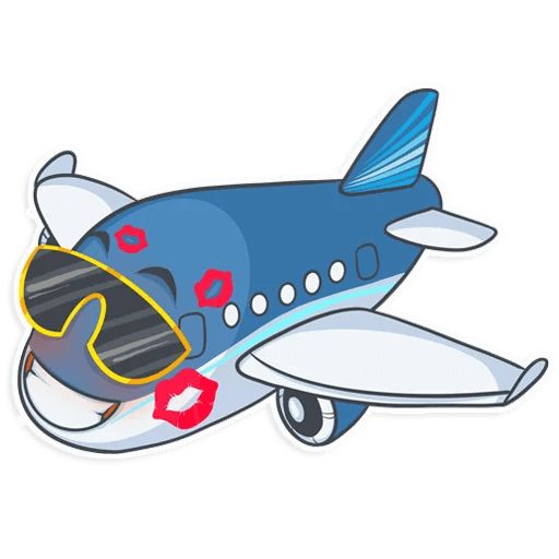 Sticker «Plane-6»