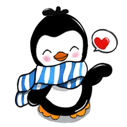 Sticker «Penguin Pini-3»