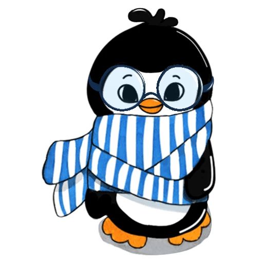 Sticker «Penguin Pini-4»